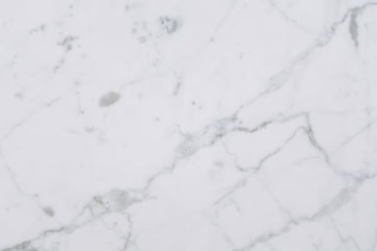 A polished marble surface in a bright interior